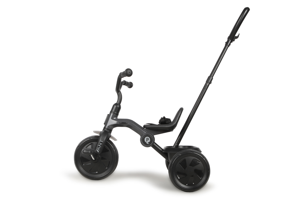 QPLAY Trojkolka Ant Plus Dark Grey, vek 2-6 rokov